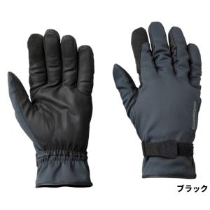 シマノ (Shimano) GL-086W ブラック 2XLサイズ (防水グローブ