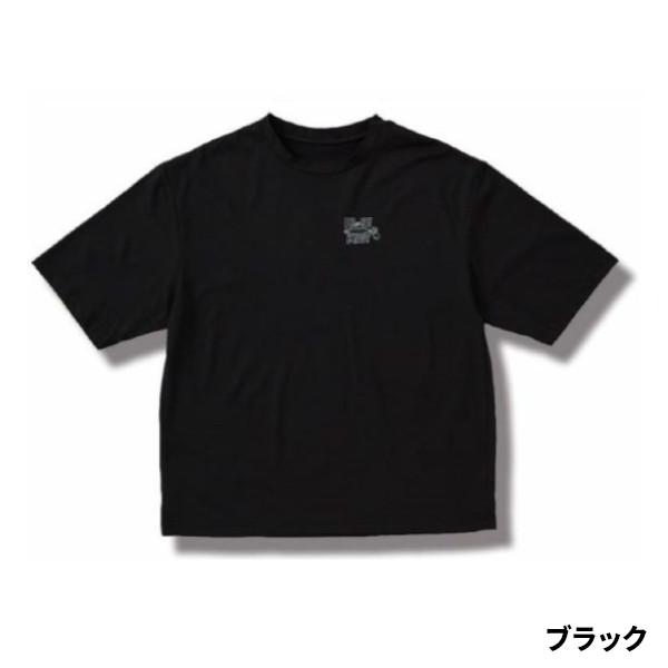 ウェア フリーノット 綿タッチTシャツ(MASAYART-ジグ) M ブラック YK1004