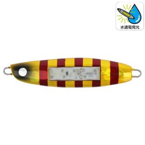 ジグ ファルケン R フラッシュフラットエッジ 100g ゼブラ赤金 FALKEN R