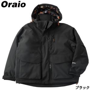 【現品限り】 防寒ウェア Oraio(オライオ) ウィンタージャケット XL ブラック (防寒)｜point-eastjapan