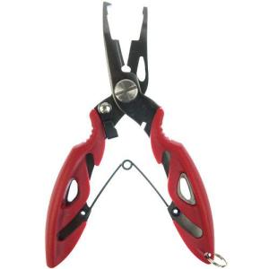 アングラーズプライヤーミニ 先まがりタイプ ＪＬ−１０２１ レッド