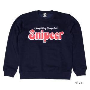 【現品限り】 ウェア スナイパー S-LIDER SWEAT SNP-SW002-N M NAVY｜point-i