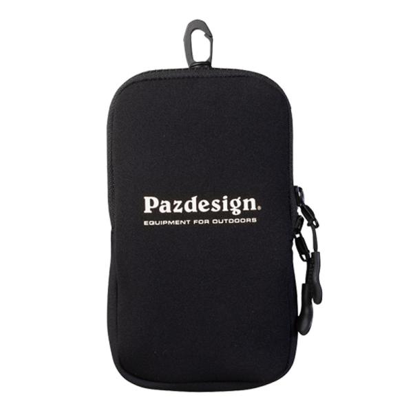 Pazdesign クロロプレンポーチ ブラックホワイト PAC-322【ゆうパケット】