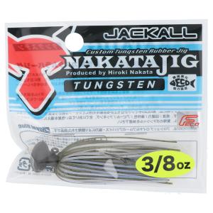ジャッカル ナカタジグ 3/8oz グリーンパンプキンシード/パールホワイト