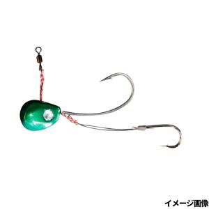 ジャッカル ビンビンテンヤ鯛夢 3号 大 メタルグリーン