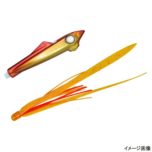 ジャッカル インチク ビンビンロケット 30g レッドゴールド/エビオレT+【ゆうパケット】