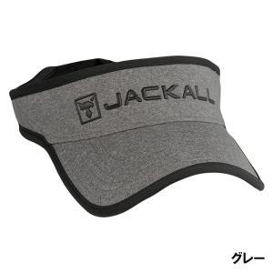 キャップ ジャッカル ロゴサンバイザー グレー