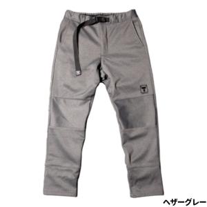 ジャッカル 防寒ウェア ソフトシェルパンツ タイプ2 L ヘザーグレー