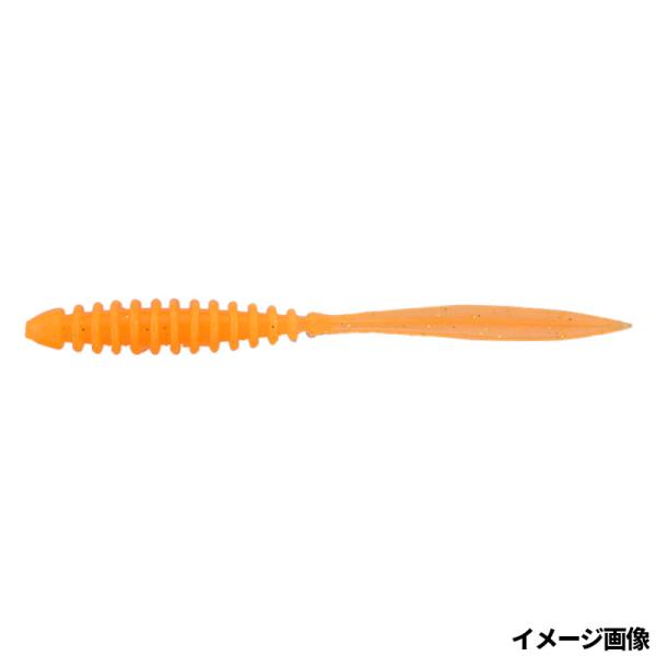 ジャッカル ワーム ペケリング 2.0インチ グローオレンジ/ゴールドフレーク【ゆうパケット】