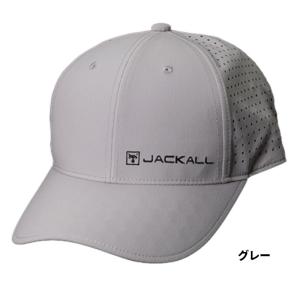 ジャッカル キャップ ドットホールロゴキャップ ライトグレー