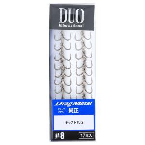 DUO ソルトウォーター用純正トレブルフック #7【ゆうパケット】 : 釣具