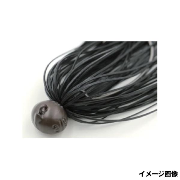 ザップ ラバージグ バウヘッドジグ 1/4oz #01 ブラック【ゆうパケット】