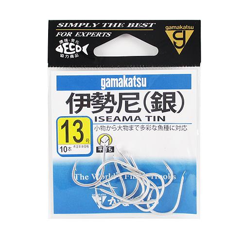 がまかつ 伊勢尼 １３号 銀【ゆうパケット】