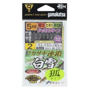 Hayabusa（ハヤブサ） かんたんわかさぎ釣りセット オモリ付き 針2号