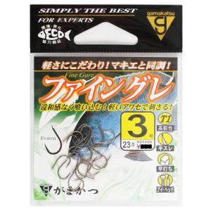 Gamakatsu がまかつ T1 ファイングレ 68509 5号 茶【ゆう