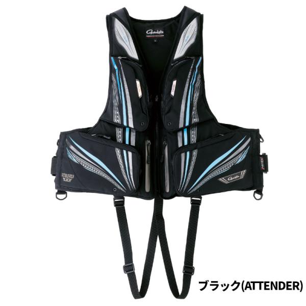 がまかつ ライフジャケット アルテマシールドプロ フローティングベスト LL ブラック(アテンダー)...