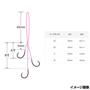 がまかつ 糸付 桜幻 カスタムフック スーパー...の詳細画像2