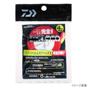 ダイワ ハイパーエムステージEX 完全仕掛 水中糸4m 0.1【ゆうパケット】