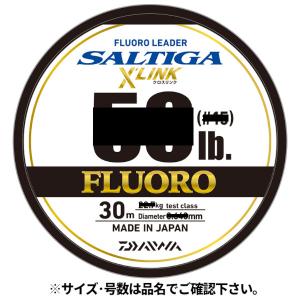 ダイワ ソルティガ フロロリーダー X’LINK (クロスリンク) 30m 100lb ナチュラル｜point-i