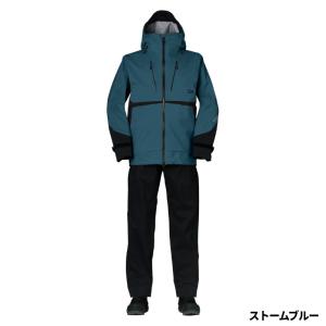現品限り】 オレンジブルー ウェア mazume コアレインスーツ L レッド