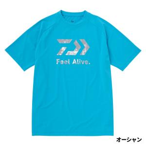 ダイワ ウェア DE-3923 FeelAlive.ドライシャツ L オーシャン