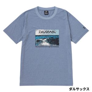 ダイワ ウェア DE-6123 グラフィックTシャツ サラシ XL ダルサックス