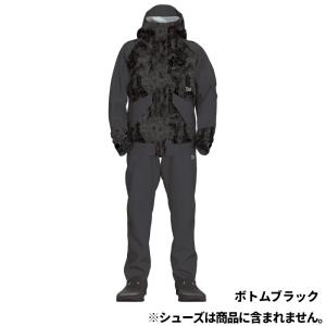 ダイワ レインマックス GEレインスーツ DR-3223 ボトムブラック L