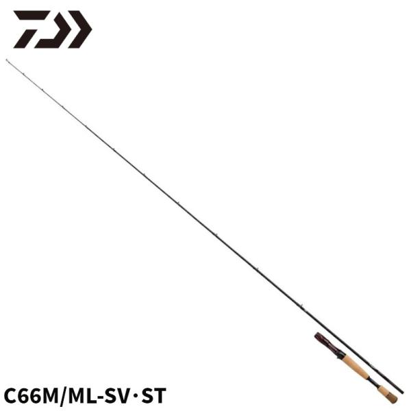 ダイワ バスロッド 21 スティーズ (ベイトキャスティングモデル) SC C66M/ML-SV・S...