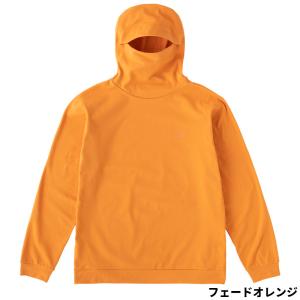 ダイワ 防寒ウェア DE-9223 ライトストレッチフーディー M フェードオレンジ｜point-i