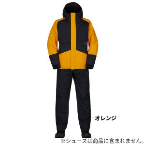 【現品限り】 ダイワ 防寒ウェア DW-3223 レインマックス サイドオープンウィンタースーツ XL オレンジ｜point-i