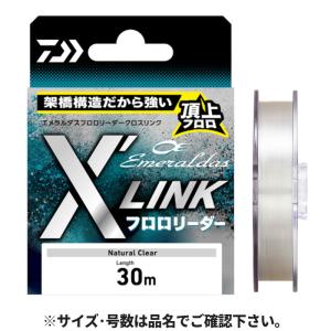 ダイワ エメラルダス フロロリーダー X’LINK 30m 1.75号 ナチュラル【ゆうパケット】｜point-i
