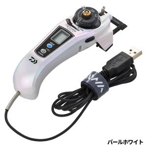 ハピソン ワカサギ電動リールセット ホワイト YH-201B-W/SET : 釣具の