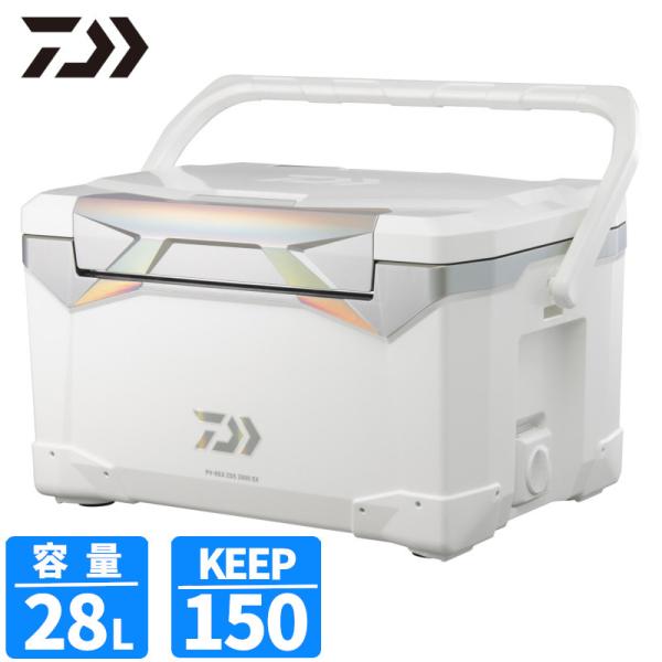 【現品限り】 ダイワ クーラーボックス プロバイザーREX ZSS2800 EX 28L ホロシルバ...