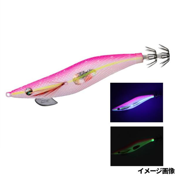 ダイワ エギ エメラルダス ダートLC 3.0号 夜光-ネオンピンクナイト【ゆうパケット】
