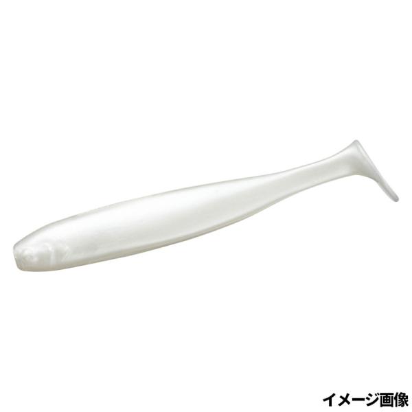 ダイワ ワーム ミドルゲーム ドラミングシャッド 3.0インチ グローホワイト【ゆうパケット】