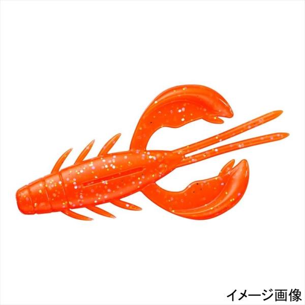 ダイワ ワーム ミドルゲーム ドラミングクロー 2.4インチ オレンジSP【ゆうパケット】
