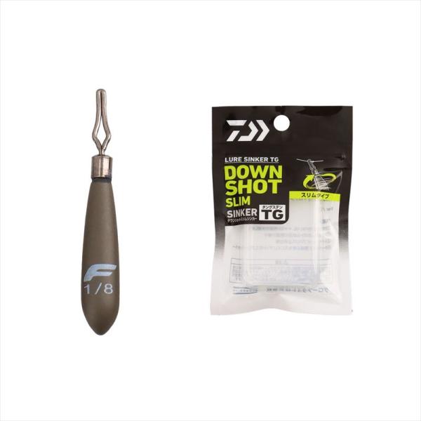 ダイワ ルアーシンカーTG ダウンショットスリム PRO 3.5g(1/8oz) マットモスグリーン...