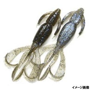 ケイテック ワーム クレイジーフラッパー 2.8インチ 462 エレクトリックスモーククロー【ゆうパケット】｜釣具のポイント