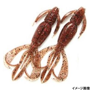 ケイテック ワーム クレイジーフラッパー 2.8インチ 519 エビミソレッドコパー【ゆうパケット】｜釣具のポイント