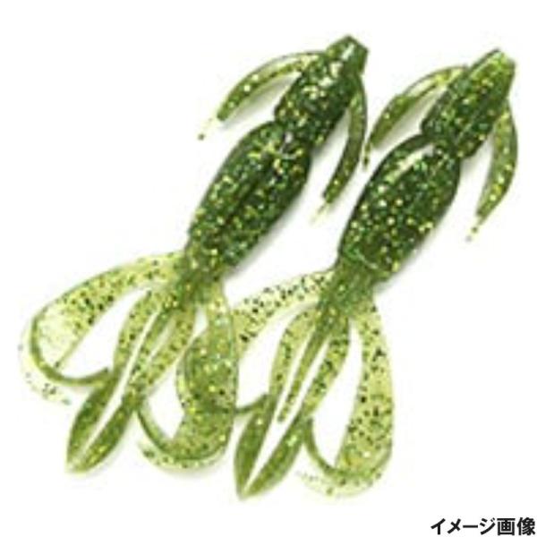 ケイテック ワーム クレイジーフラッパー 2.8インチ 522 ウォーターメロンフラッシュ【ゆうパケ...