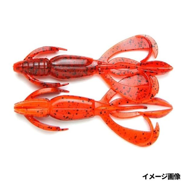 ケイテック ワーム クレイジーフラッパー 2.4インチ 407 デルタクロー【ゆうパケット】