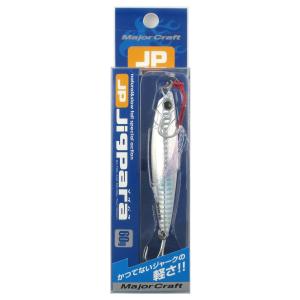 メジャークラフト ジグ ジグパラ 60g #8(シルバー)【ゆうパケット】｜釣具のポイント