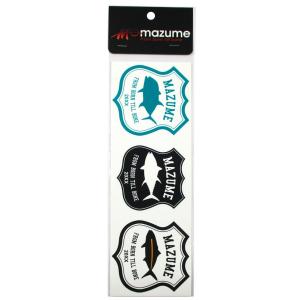 マズメ sticker 3Fish MZAS-239【ゆうパケット】｜point-i