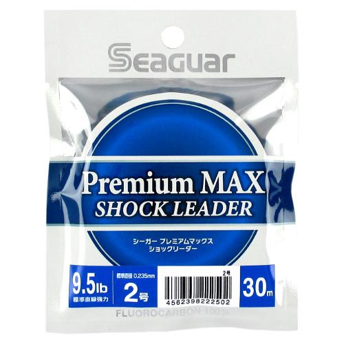 クレハ合繊 シーガー プレミアムマックス ショックリーダー 30m 9.5lb クリア【ゆうパケット...