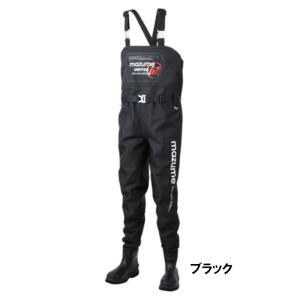 オレンジブルー ウェーダー マズメ ブーツフットゲームウェイダーIII (フェルトスパイクモデル) LL ブラック MZBF-552