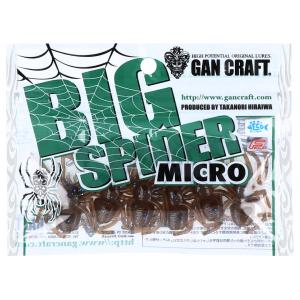 ガンクラフト ビッグスパイダー マイクロ #11 ダークブラウン/ブルーフレーク