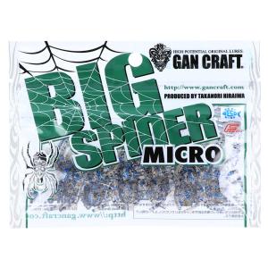 ガンクラフト ビッグスパイダー マイクロ #13 スモーク/ブルー ゴールドフレーク