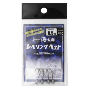 一誠/issei・海太郎 レベリングヘッド 太軸金鈎 #8 0.3, 0.6