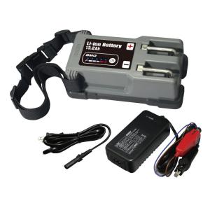 BMO JAPAN ディープサイクルバッテリー12V13Ah チャージ、バッグ