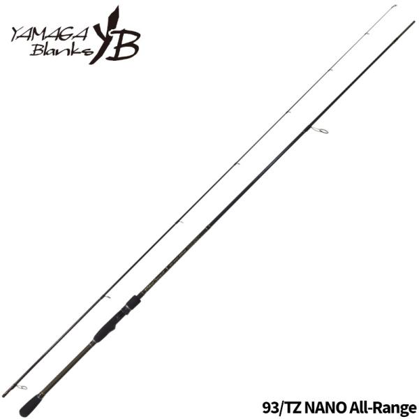 ヤマガブランクス アジングロッド ブルーカレント 93/TZ NANO All-Range アジング...
